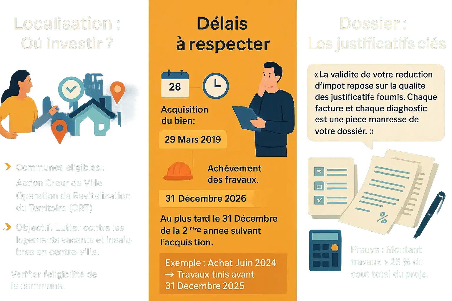 Illustration du dispositif Denormandie